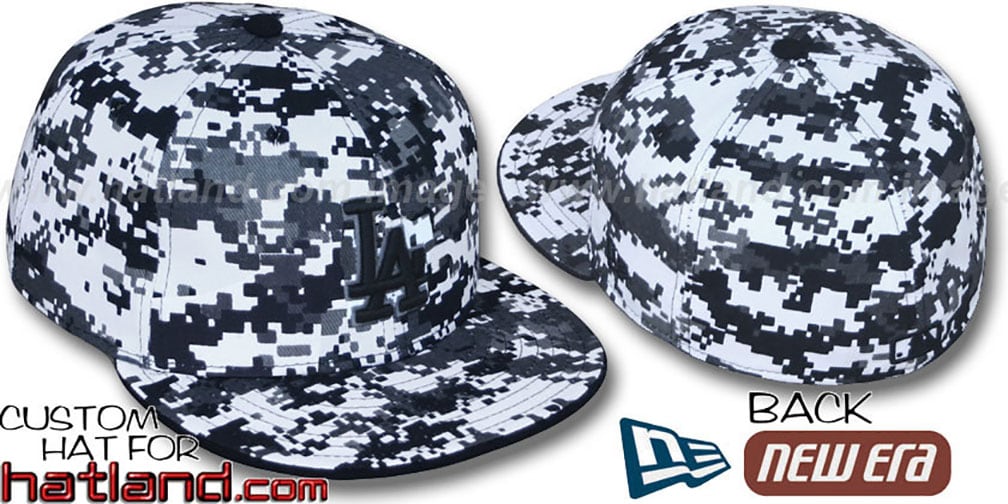 Dodgers DIGITAL URBAN CAMO Fitted Hat by New Era at