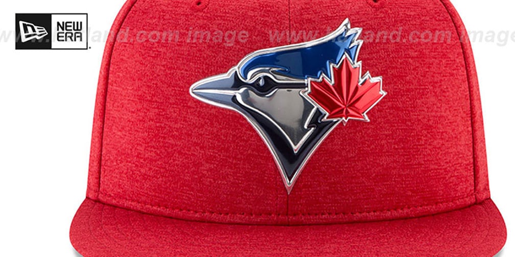 Blue Jays 2017 JULY 4TH STARS N STRIPES Fitted Hat by New Era at