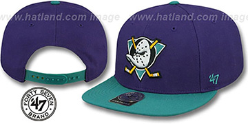 purple mighty ducks hat