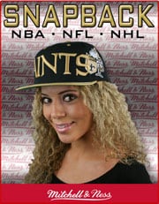 Snapback hats by Mitchell and Ness