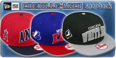 Chenille-Arch Snapback Hats