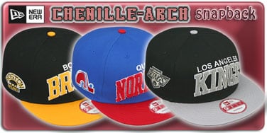 Chenille-Arch Snapback Hats