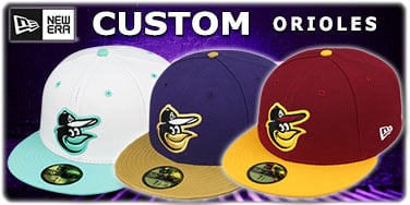 Custom Orioles 59FIFTY Hats