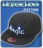 Grey Hedgehog Fitted Hats
