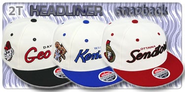 Headliner Snapback Hats
