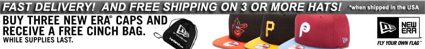 Free New Era Cinch Bag and Free Shipping Offer!