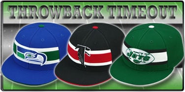 NFL Throwback Timeout Hats