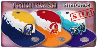 Paintbrush Snapback Hats