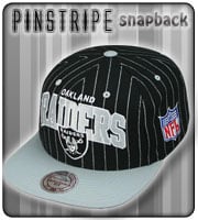Pinstripe Snapback Hats