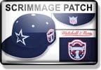 NFL Scrimmage Patch hats