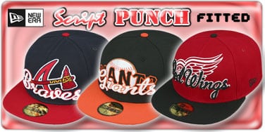 Script PUNCH Fitted Hats