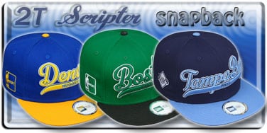 Scripter Snapback Hats