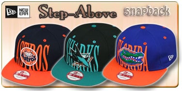 Step-Above Snapback Hats