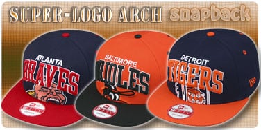 Super-Logo Arch Snapback Hats