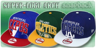 Super-Logo Arch Snapback Hats