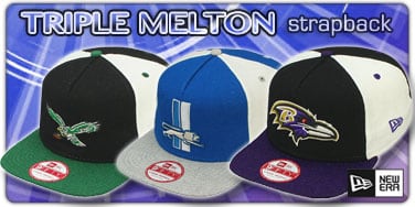 TRIPLE MELTON Strapback Hats