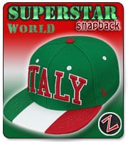 World Superstar Snapback Hats