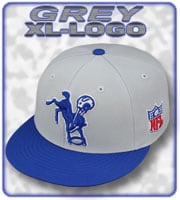 Grey XL-Logo hats
