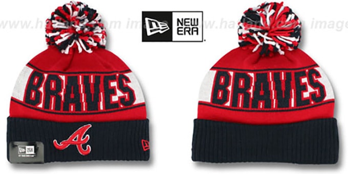 braves world series beanie