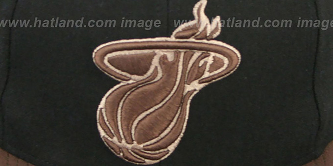brown mitchell and ness hat