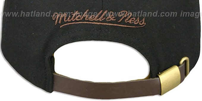 brown mitchell and ness hat