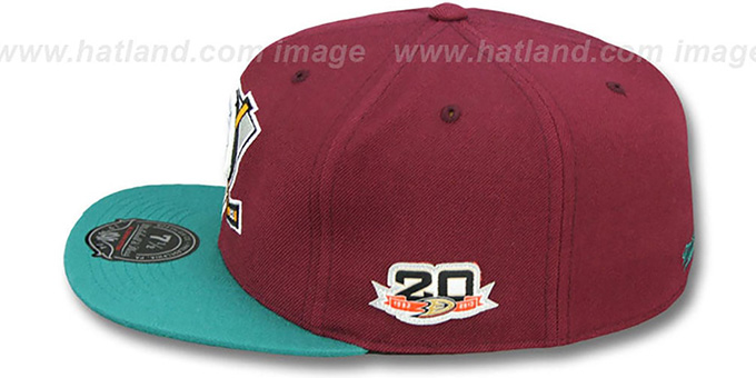 mighty ducks fitted cap