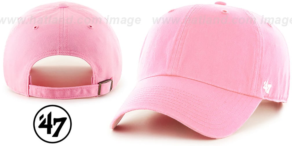 47 BLANK CLASSIC STRAPBACK Light Pink Hat