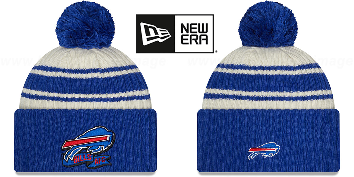 Buffalo Bills 2022 NFL SIDELINE Knit Beanie Hat by New Era