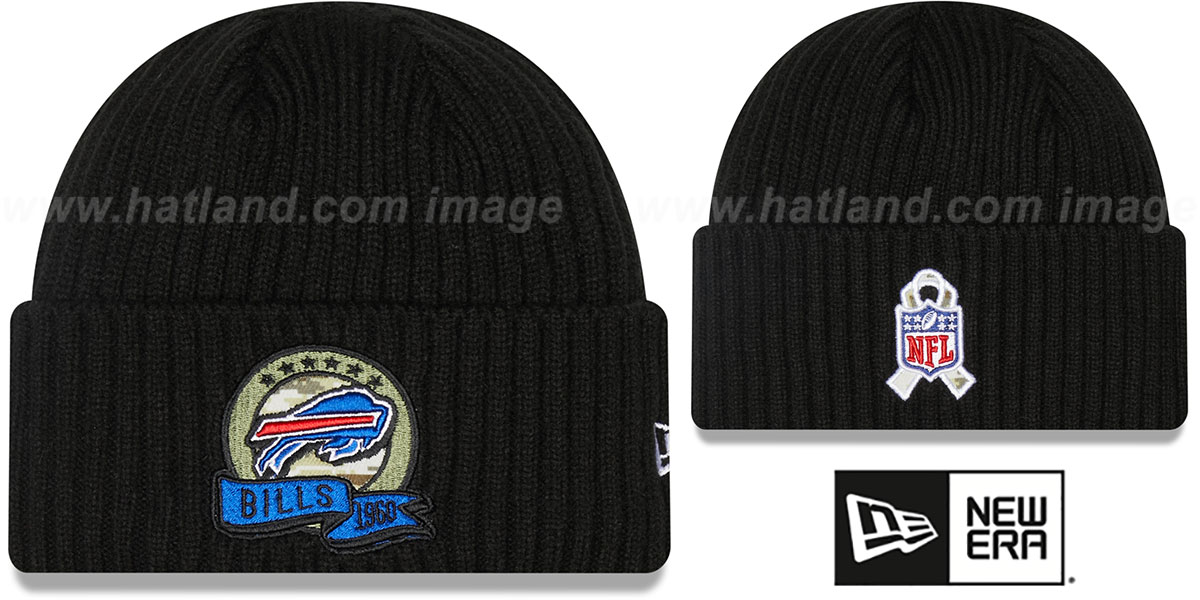 Buffalo Bills 2022 SALUTE TO SERVICE Knit Beanie Hat buffalo-bills-2022-salute-to-service-knit-beanie-hat
