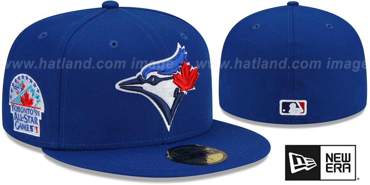 Toronto Blue Jays 1991 ALL STAR GAME SIDEPATCH UP Fitted Hat