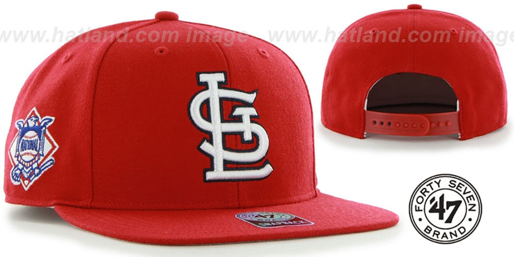 St Louis Cardinals SURE-SHOT SNAPBACK Red Hat