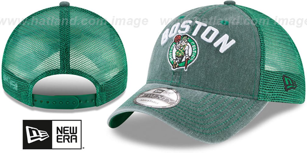 New Era NBA BOSTON CELTICS Team Essential 9FORTY Trucker Cap