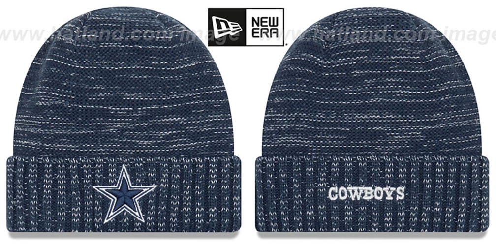 Dallas Cowboys KICKOFF NavyGrey Knit Beanie Hat by New Era