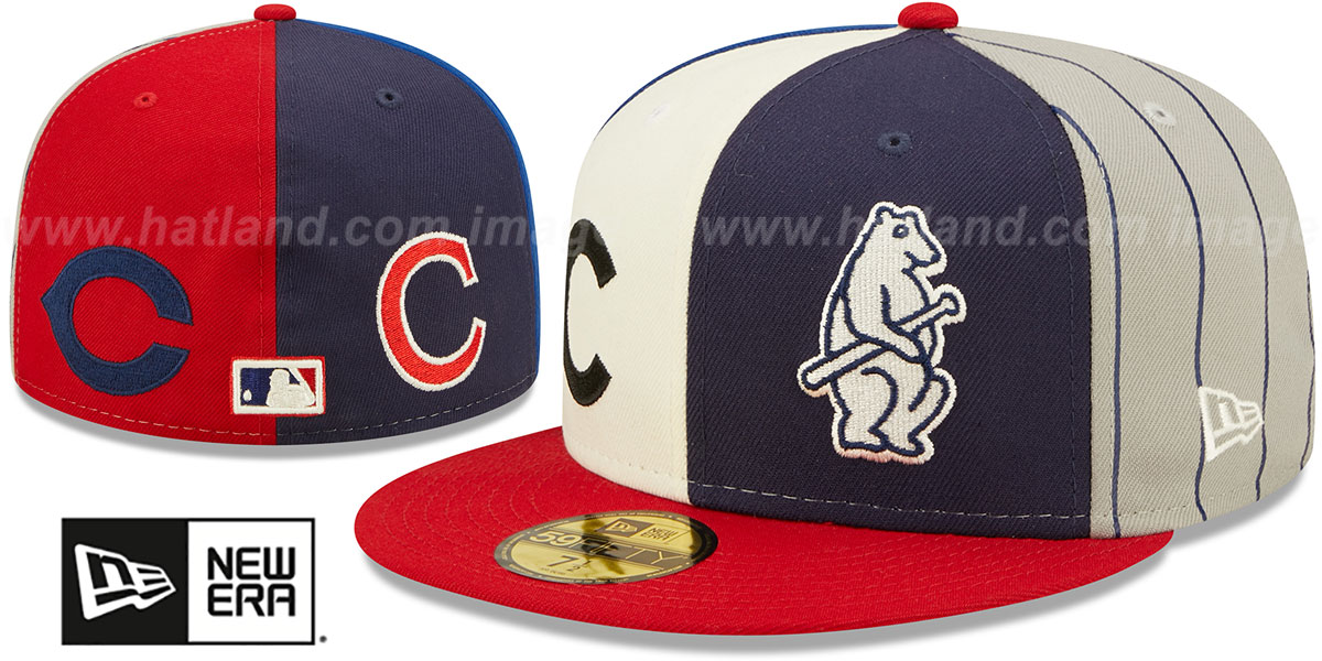 Chicago Cubs EVOLUTION PINWHEEL Fitted Hat by New Era
