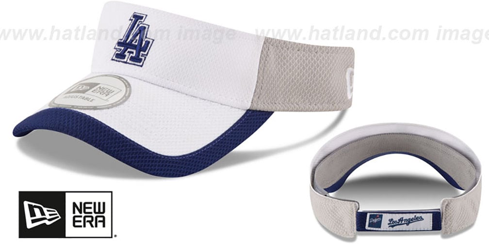 Los Angeles Dodgers COLOR-BLOCK VISOR by New Era