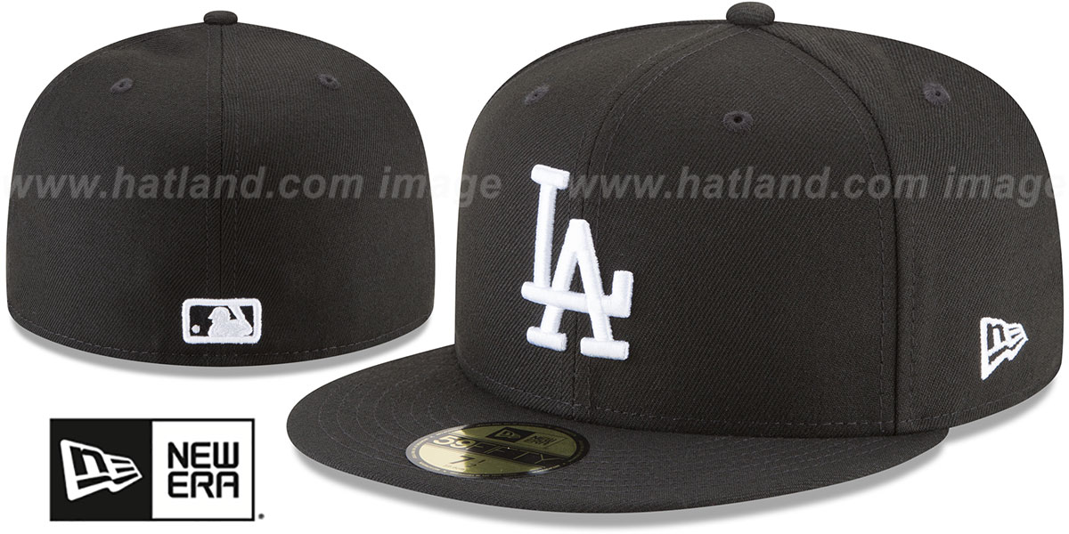 LA Dodgers Basic Ball Cap, Thunder/White