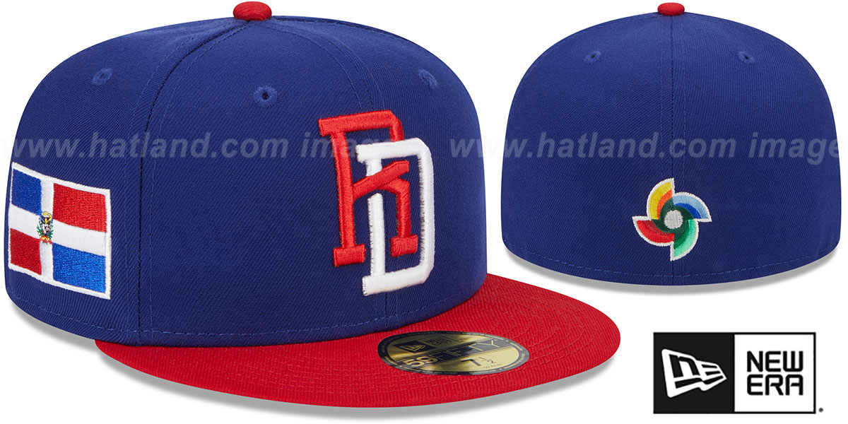 Dominican Republic 2023 WBC GAME RoyalRed Hat by New Era