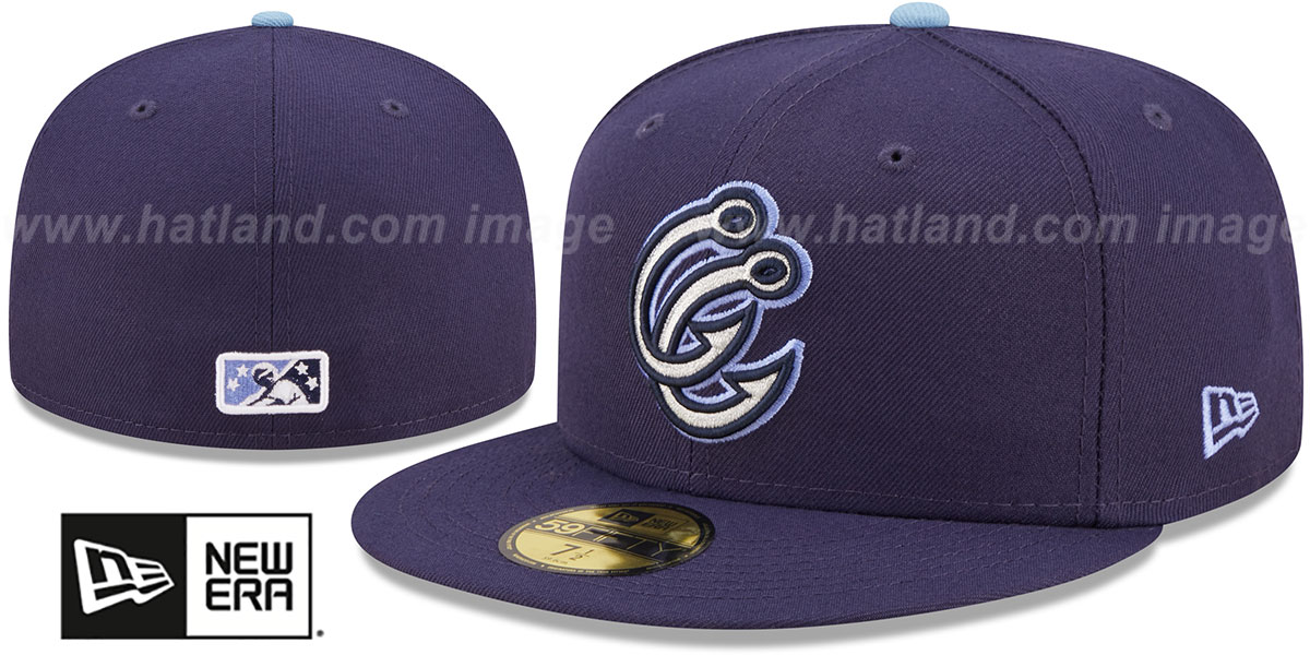 Corpus Christi Hooks MILB ONFIELD ROAD Navy Fitted Hat