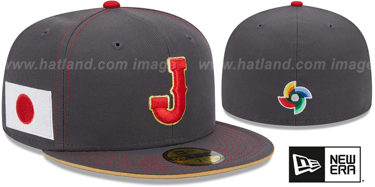 Japan 2023 WBC GAME Charcoal Hat by New Era