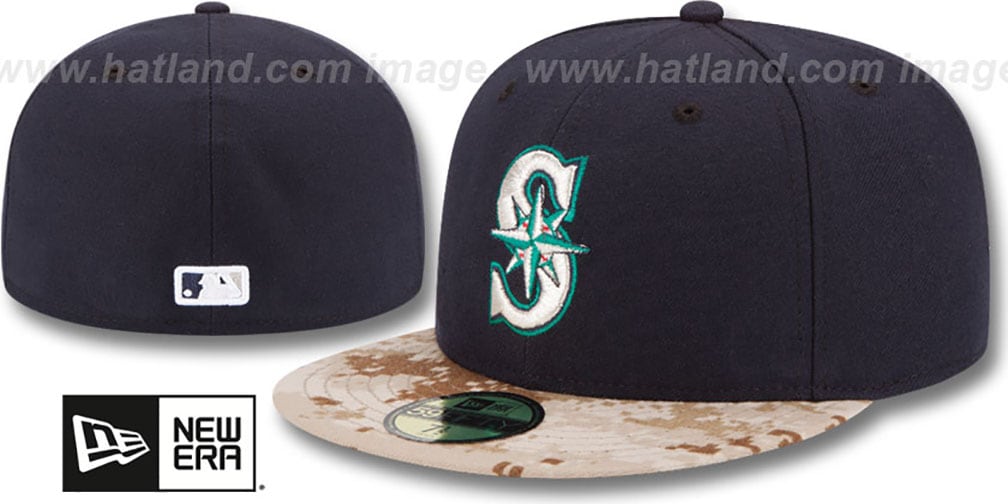 Seattle Mariners 2015 STARS N STRIPES Fitted Hat by New Era