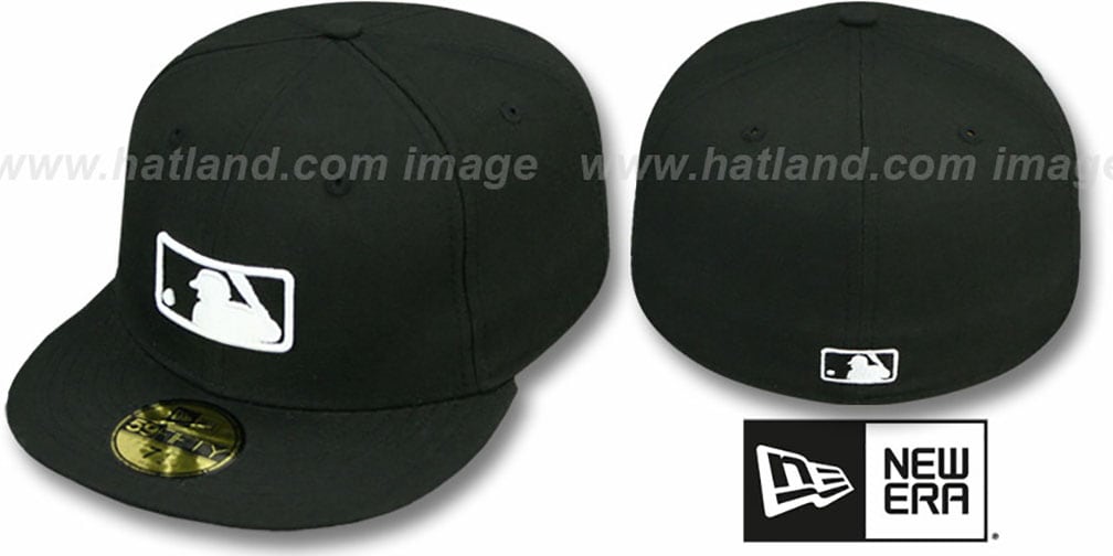 MLB UMPIRE Black Fitted Hat by New Era