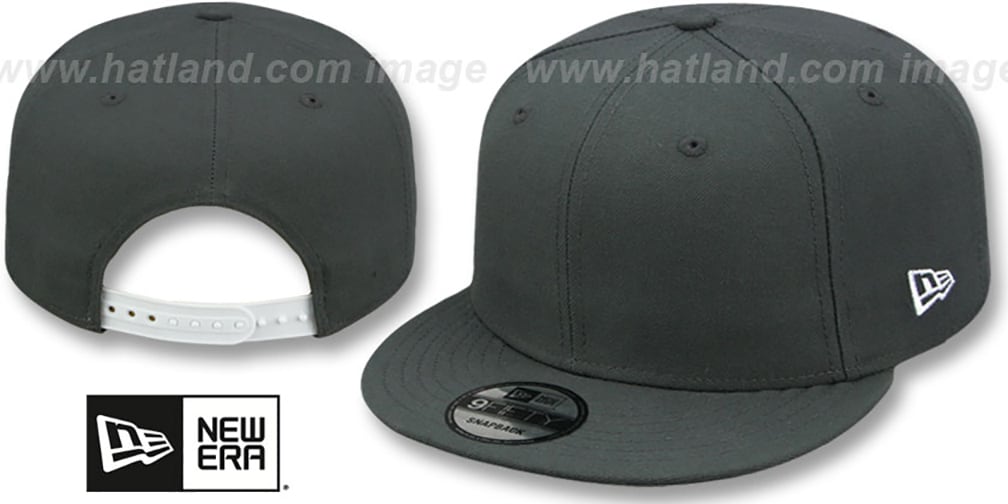 grey snapback new era