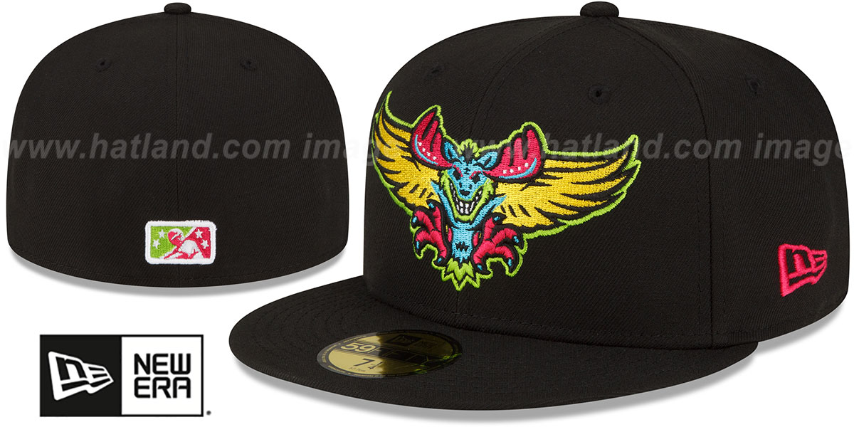 Modesto Nuts COPA Black Fitted Hat by New Era