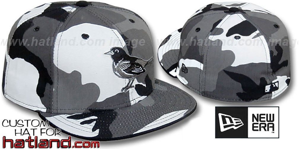 Baltimore Orioles URBAN CAMO Fitted Hat by New Era