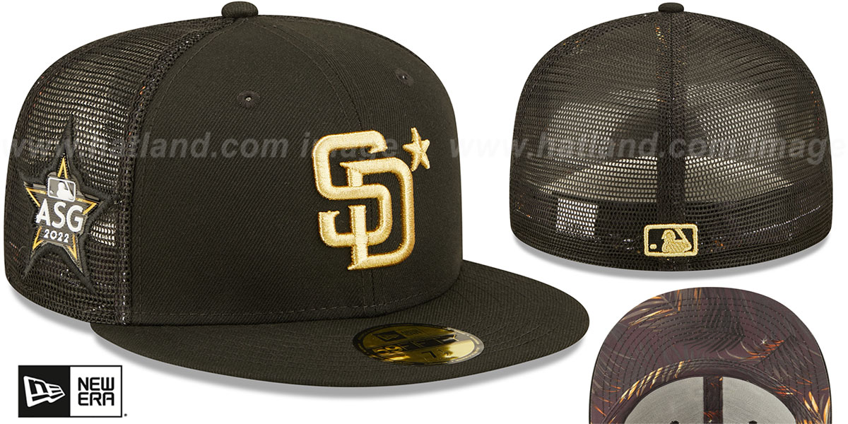 San Diego Padres 2022 MLB ALLSTAR GAME Black Fitted Hat