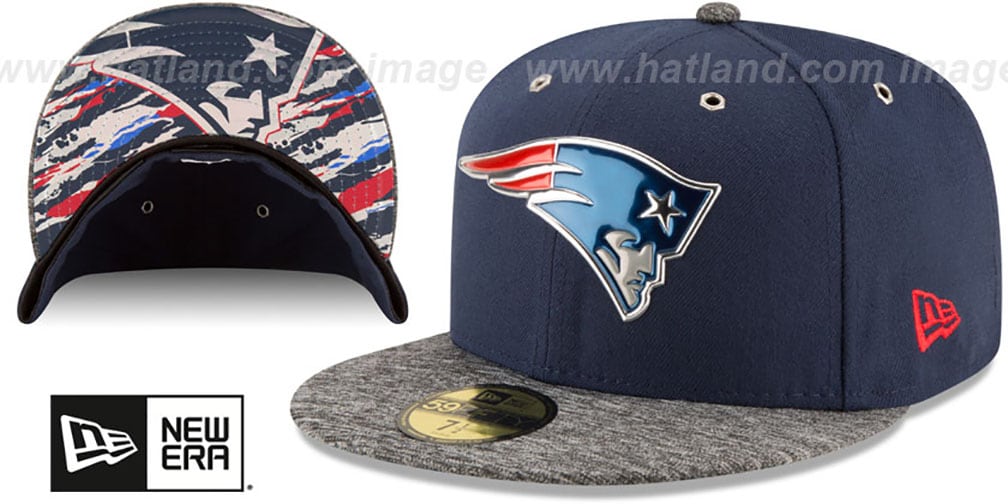 New England Patriots 2016 NFL DRAFT Fitted Hat by New Era