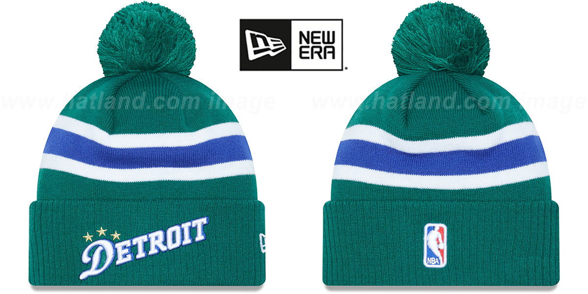 Detroit Pistons 2223 CITYEDITION Knit Beanie Hat
