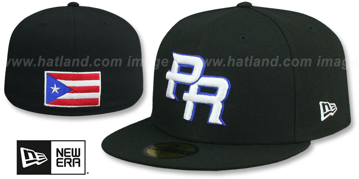 Puerto Rico 2023 WBC TEAMBASIC Black Hat by New Era