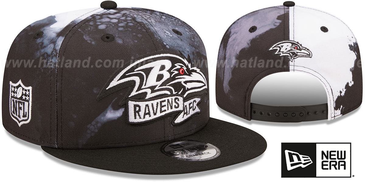 Baltimore Ravens 2022 NFL SIDELINE TIEDYE SNAPBACK Hat