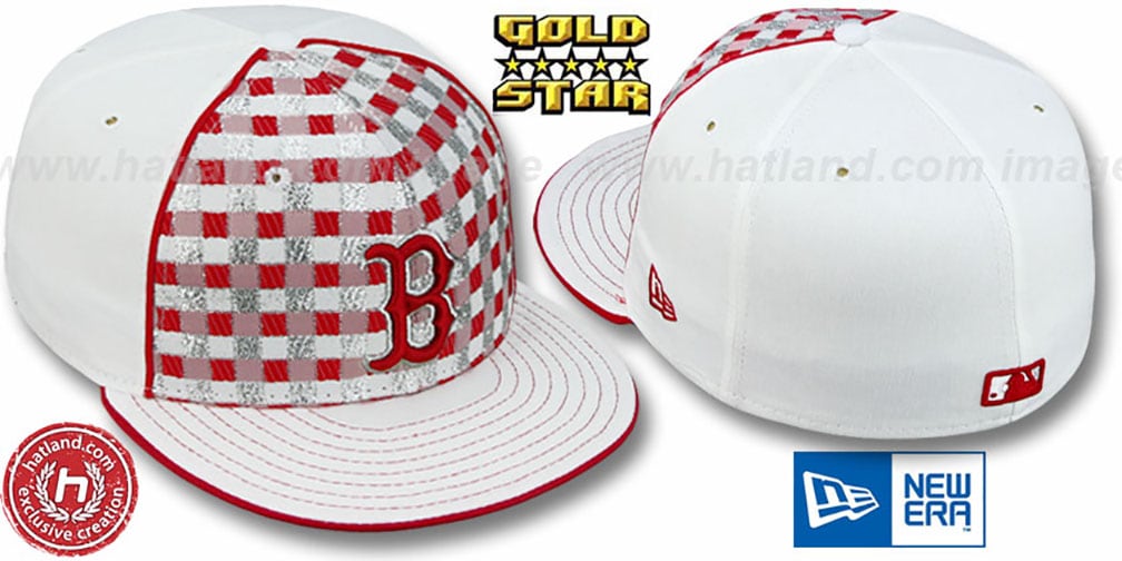 boston red sox cotton candy hat